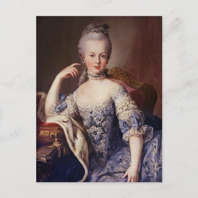 Marie Antoinette Postcard (Front)