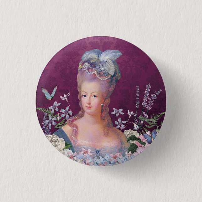 Marie Antoinette Queen of France 3 Cm Round Badge (Front)