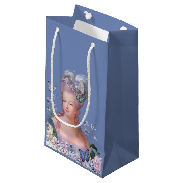 Marie Antoinette Queen of France Small Gift Bag (Front Angled)