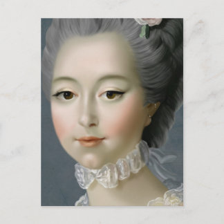 Marie Antoinette – Romantic Rococo Portrait Postcard