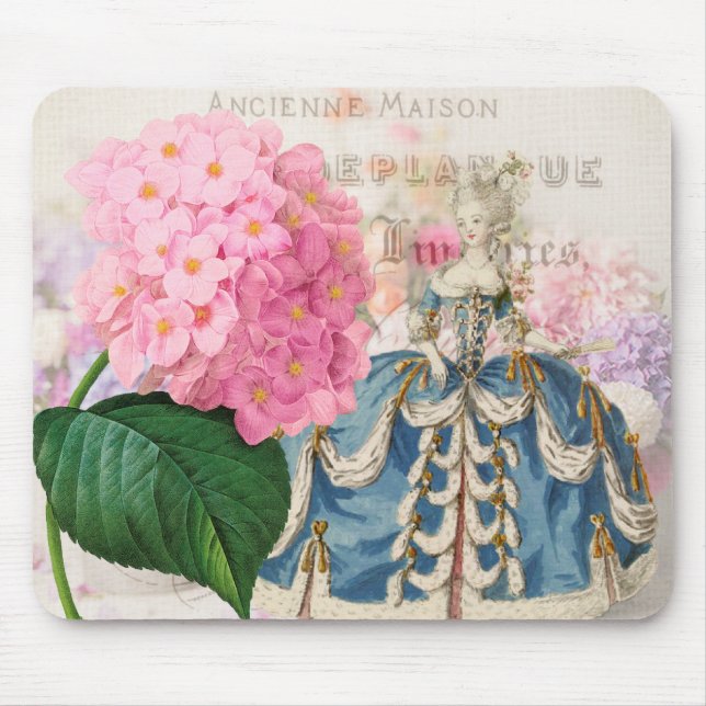 Marie Antoinette Shabby Mousepad (Front)