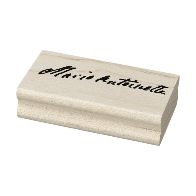 Marie Antoinette Signature Rubber Stamp (Stamp)