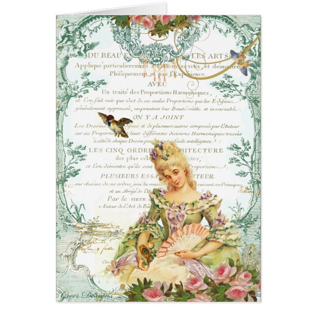 Marie Antoinette & Sparrow (Front)