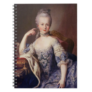 Marie Antoinette Spiral Notebook