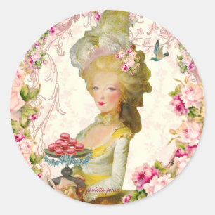 Marie Antoinette Springtime Macarons Seals
