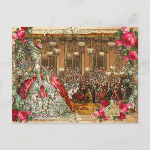 Marie Antoinette Versailles Ball Postcards