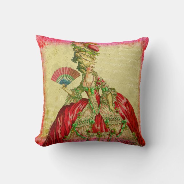 Marie Antoinette "Versailles Collection" Pillow (Front)