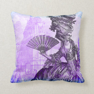 Marie Antoinette Versailles Purple Haze Pillow