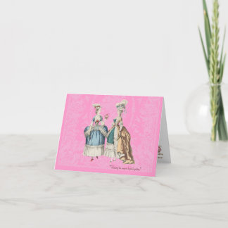 Marie Antoinette Vintage Series - ... - Customised Card