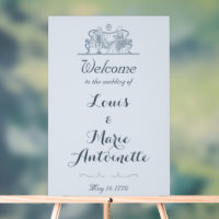 Marie Antoinette Wedding Rococo Dusty Blue