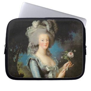 Marie Antoinette with a Rose, 1783 Laptop Sleeve