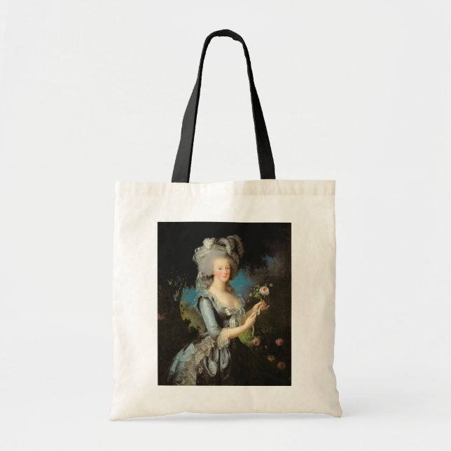 Marie Antoinette with a Rose, 1783 Tote Bag (Front)