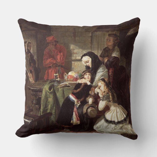 Marie-Antoinette's (1753-93) Final Adieu to the Da Cushion (Front)
