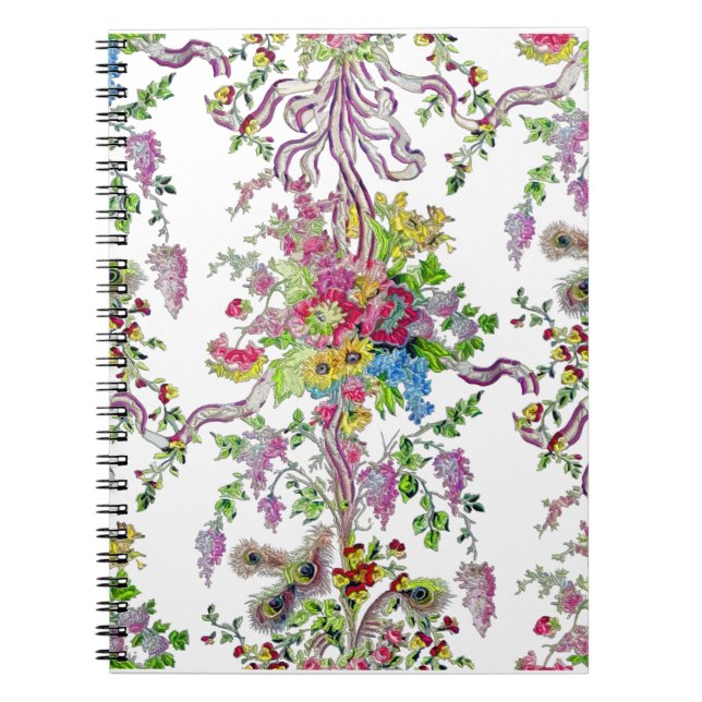 Marie Antoinette's Boudoir Spiral Notebook (Front)