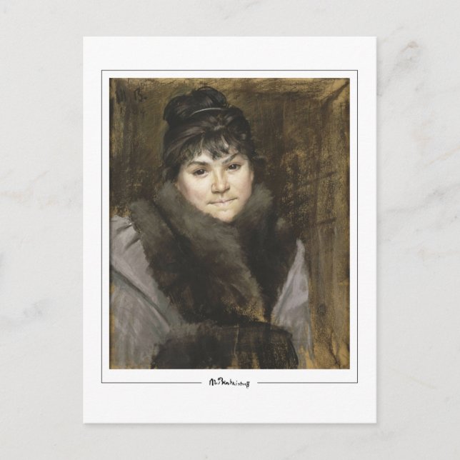 Marie Bashkirtseff #8 - Fine Art Postcard (Front)