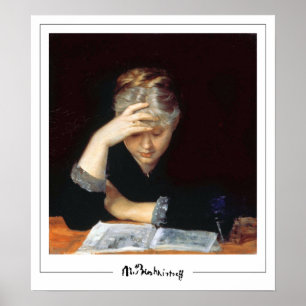 Marie Bashkirtseff Zedign Art Poster #22