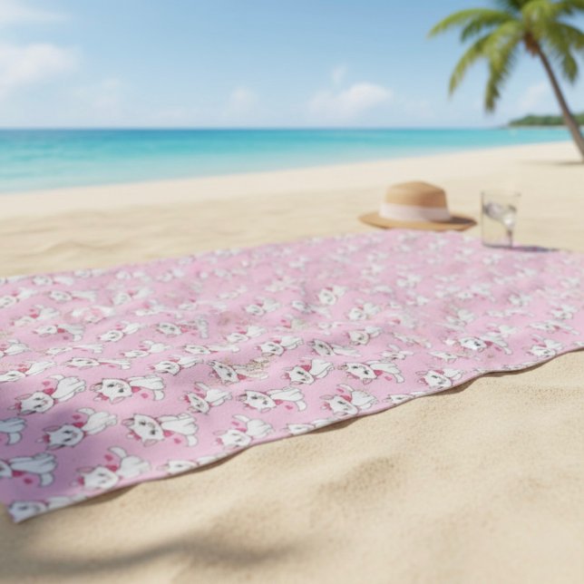 Marie Beach Towel (Creator Uploaded)