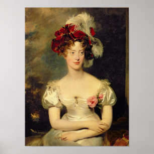 Marie-Caroline de Bourbon Duchesse de Berry Poster