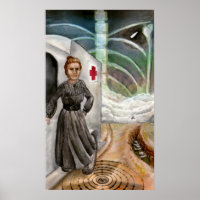 Marie Curie Art Print