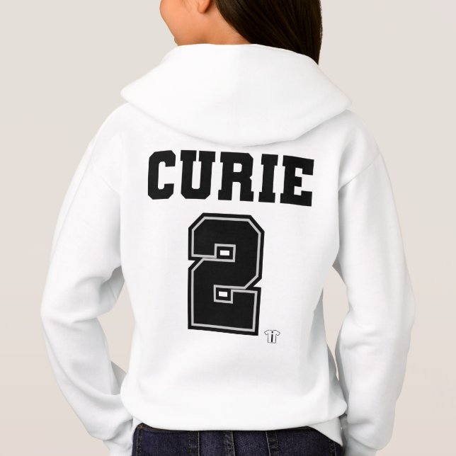 Marie Curie Kids Sweatshirt (Back)