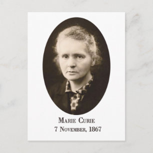 Marie-Curie Postcard