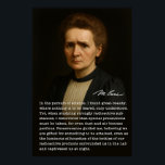 Marie Curie – Sacrifice and the Glow of Discovery Poster<br><div class="desc">This evocative portrait of Marie Curie blends classical realism with deep emotional gravity, honouring one of history’s most courageous scientists. More than just a pioneer of radioactivity, Curie was a woman who found beauty in the pursuit of truth—yet paid the price in a field where "even dust and air become...</div>