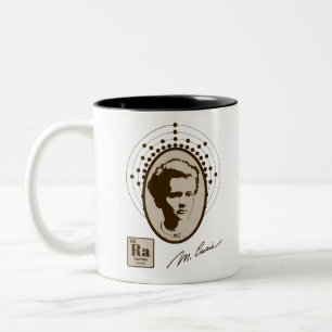 Marie Curie Two-Tone Coffee Mug