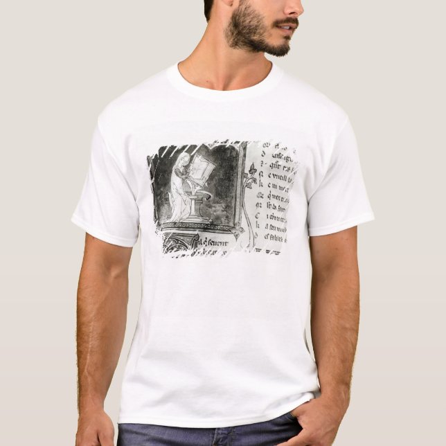 Marie de France  writing T-Shirt (Front)