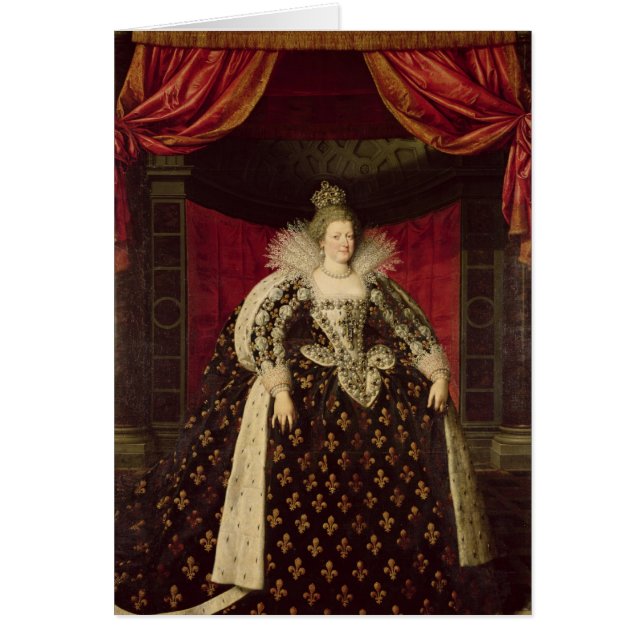 Marie de Medici  in Coronation Robes, c.1610 (Front)
