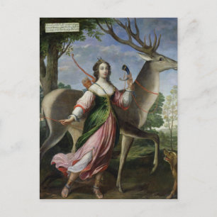 Marie de Rohan-Montbazon  Duchess of Chevreuse Postcard