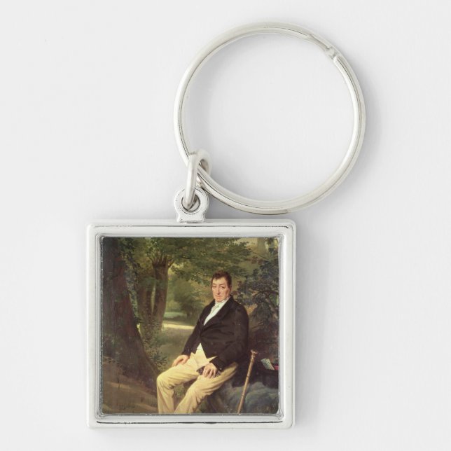 Marie-Joseph  Marquis de La Fayette Key Ring (Front)
