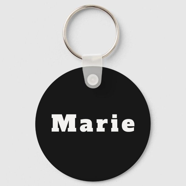 Marie Key Ring (Front)