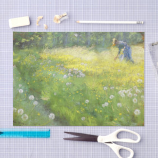 Marie Krøyer in the Garden at Skagen-PS Kroyer Tissue Paper