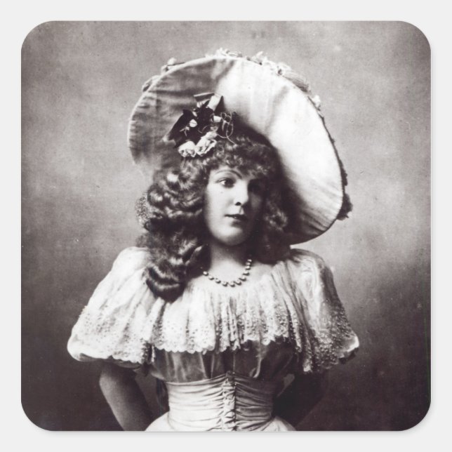 Marie Lloyd Square Sticker (Front)