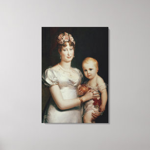 Marie-Louise of Habsbourg-Lorraine Canvas Print