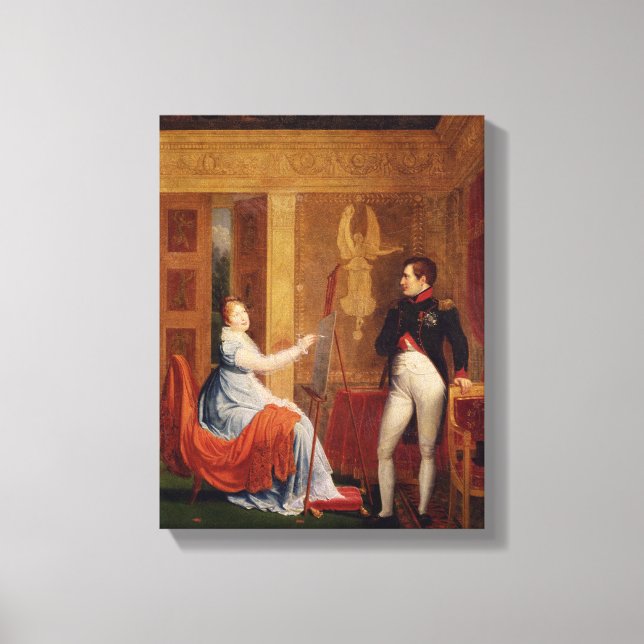 Marie Louise  of Habsbourg Lorraine Canvas Print (Front)