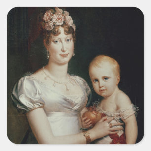 Marie-Louise of Habsbourg-Lorraine Square Sticker