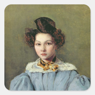 Marie Louise Sennegon, 1831 Square Sticker