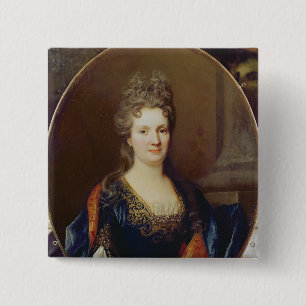 Marie Marguerite Arouet , c.1700 15 Cm Square Badge