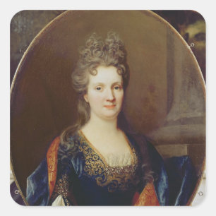 Marie Marguerite Arouet , c.1700 Square Sticker