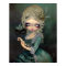 Marie Masquerade lowbrow gothic Rococo Art Print