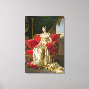 Marie Pauline Bonaparte  Princess Borghese, 1808 Canvas Print