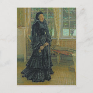 Marie Zacharias  Rainy Day, 1904 Postcard