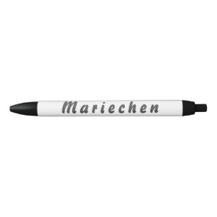 Mariechen Kugelschreiber Black Ink Pen