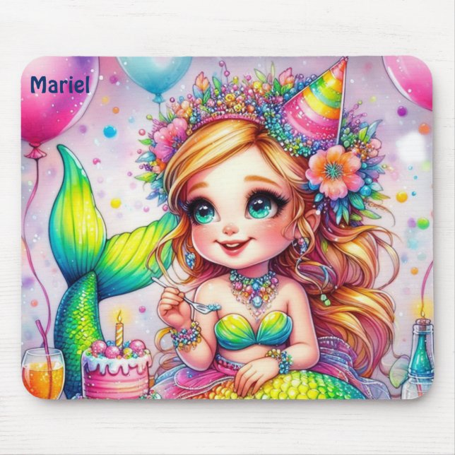 MARIEL~ Pretty young mermaid ~   Mouse Pad (Front)
