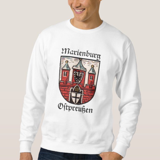 Marienburg Ostpreussen Sweatshirt (Front)