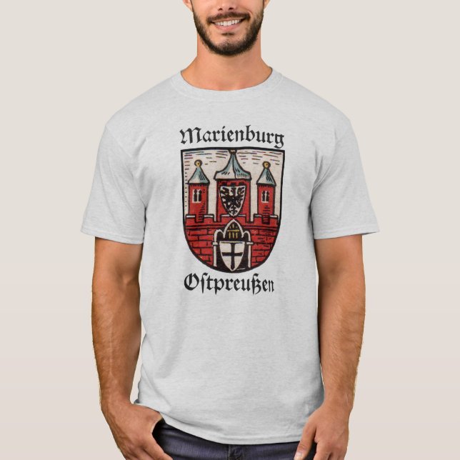 Marienburg Ostpreussen T-Shirt (Front)