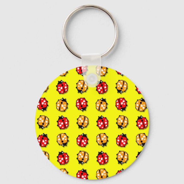 Marienkäfer Invasion Key Ring (Front)