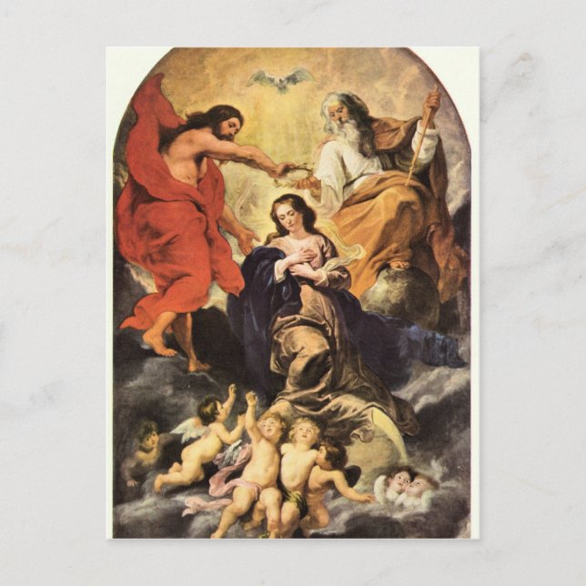 Marie's coronation by Paul Rubens Postcard (Front)
