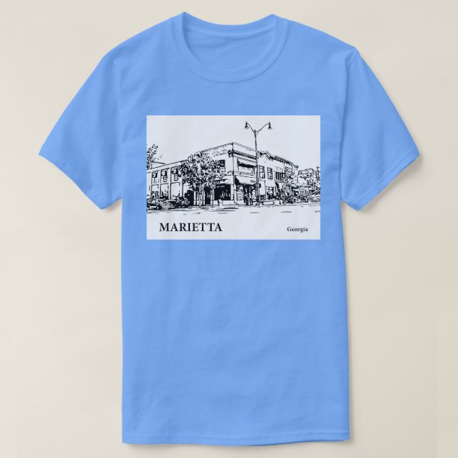 Marietta Georgia TShirt 3 (Design Front)
